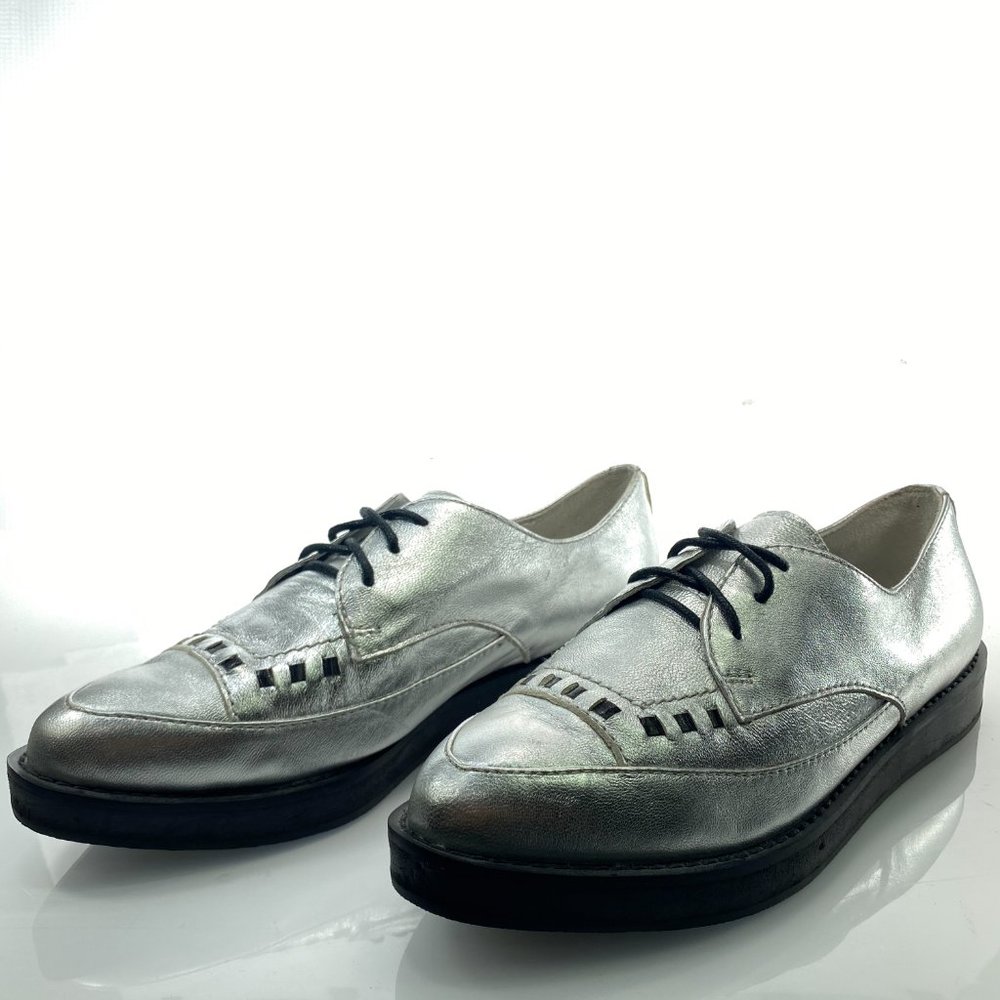 JEFFREY CAMPBELL Winkle 7 M California Silver - Picture 2 of 9